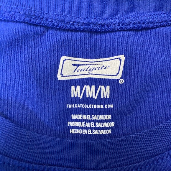 Tailgate Women’s LA Dodgers Rolled Sleeve T-Shirt - Picture 4 of 4